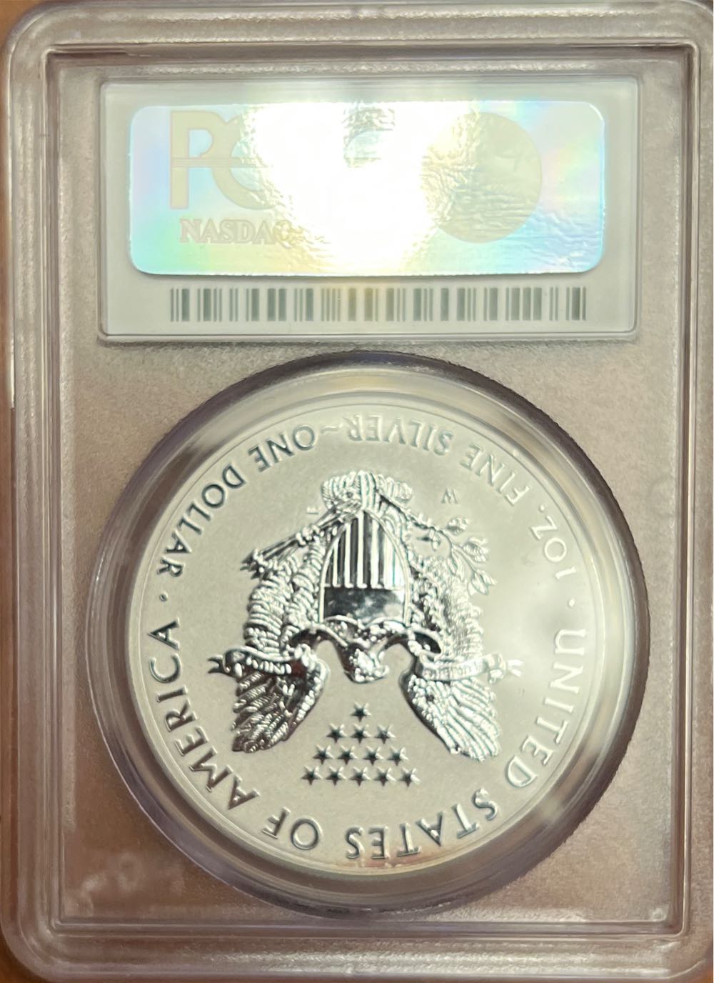 2013 Reverse Proof silver eagle  coin collectible - Main Image 2