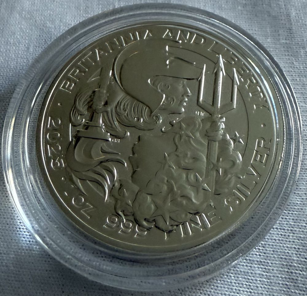 Britannia and Liberty  coin collectible - Main Image 3