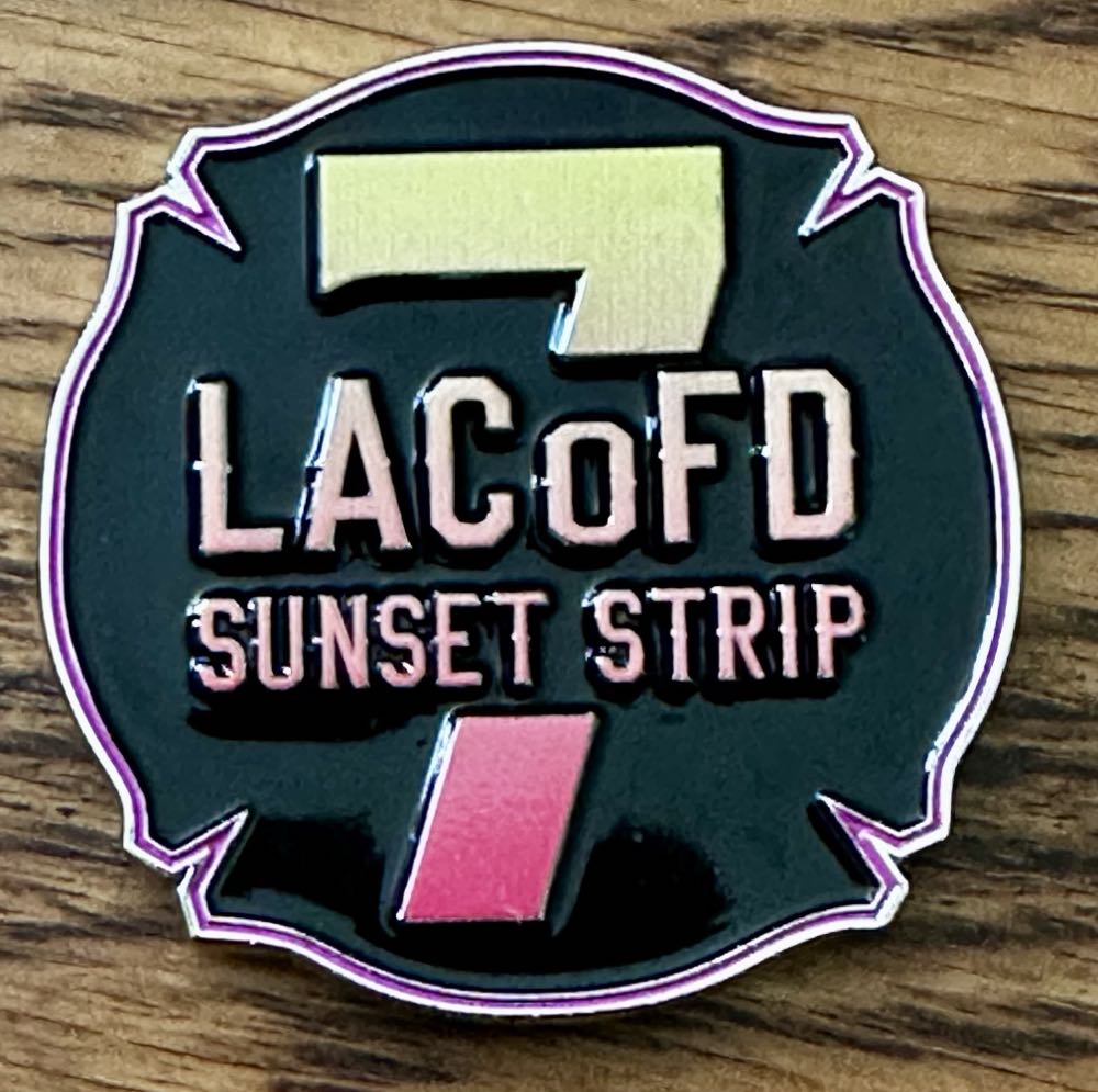 LA County Station 7  coin collectible - Main Image 2