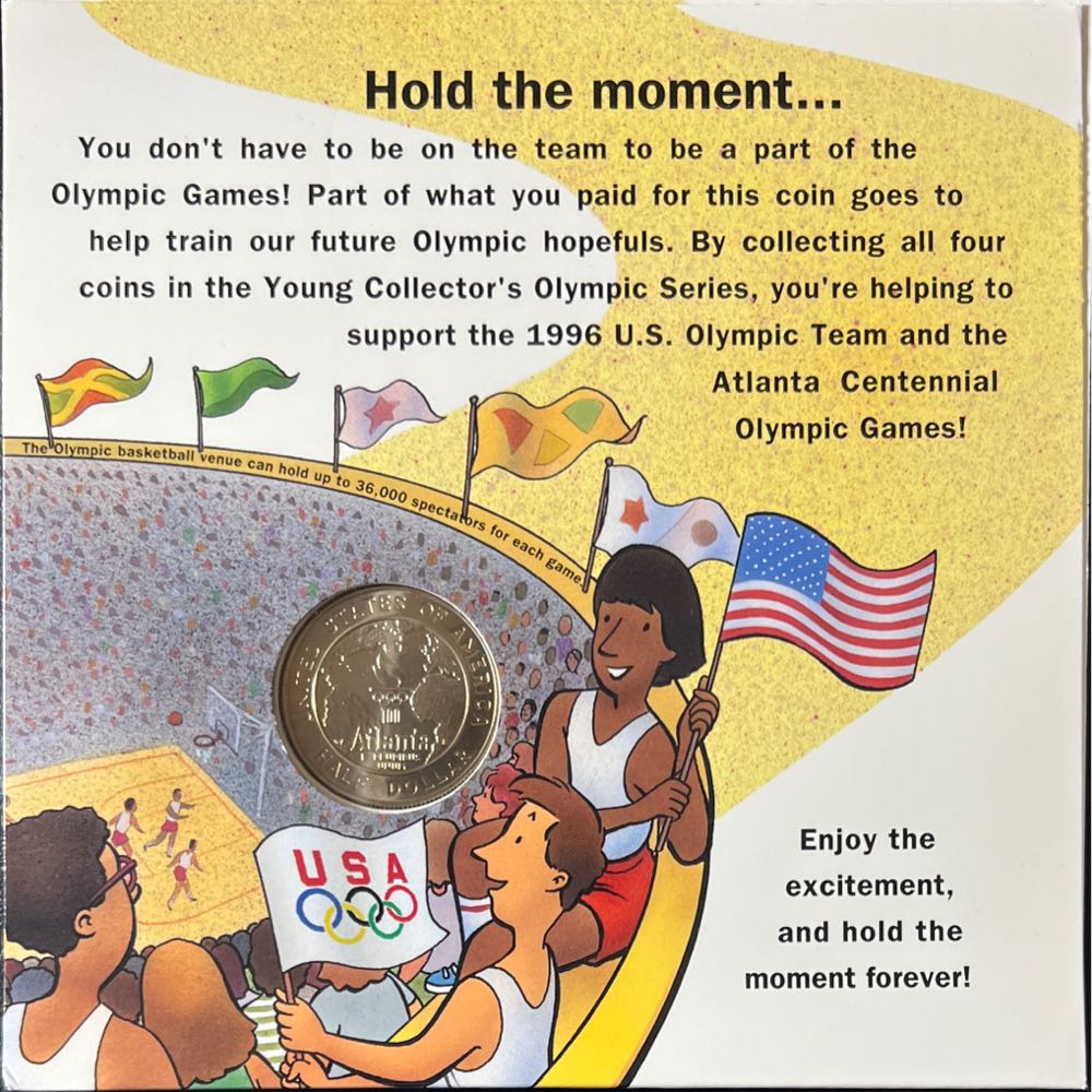 1995  Atlanta Centennial Olympic Games Coin Young Collectors Edition Series #1  coin collectible - Main Image 2