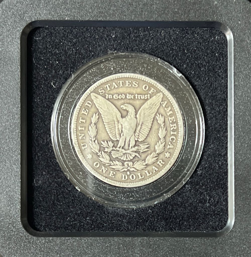 1882 S Morgan Dollar  coin collectible - Main Image 2