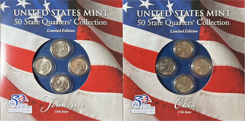 2002 US Mint 50 State Quarters Collection Limited Edition  coin collectible - Main Image 2
