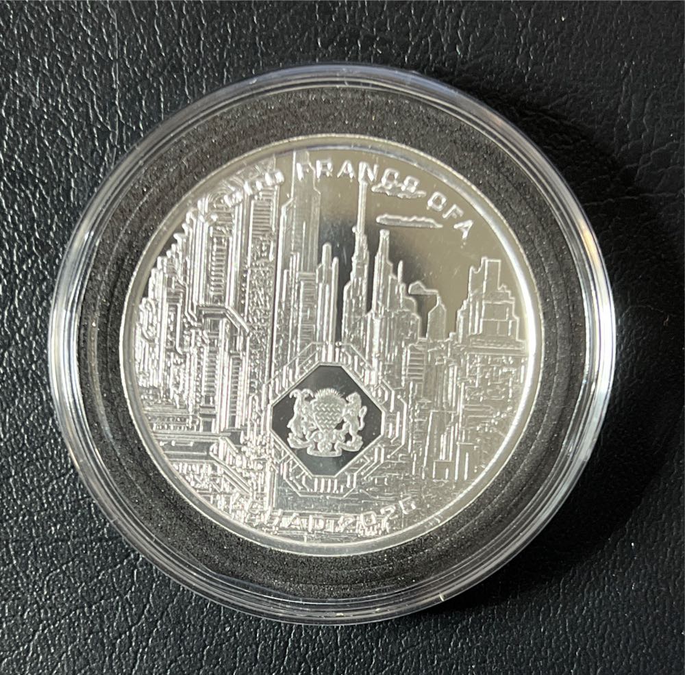 2025 Republic of Tchad 5000 Francs AI Coin  coin collectible - Main Image 2
