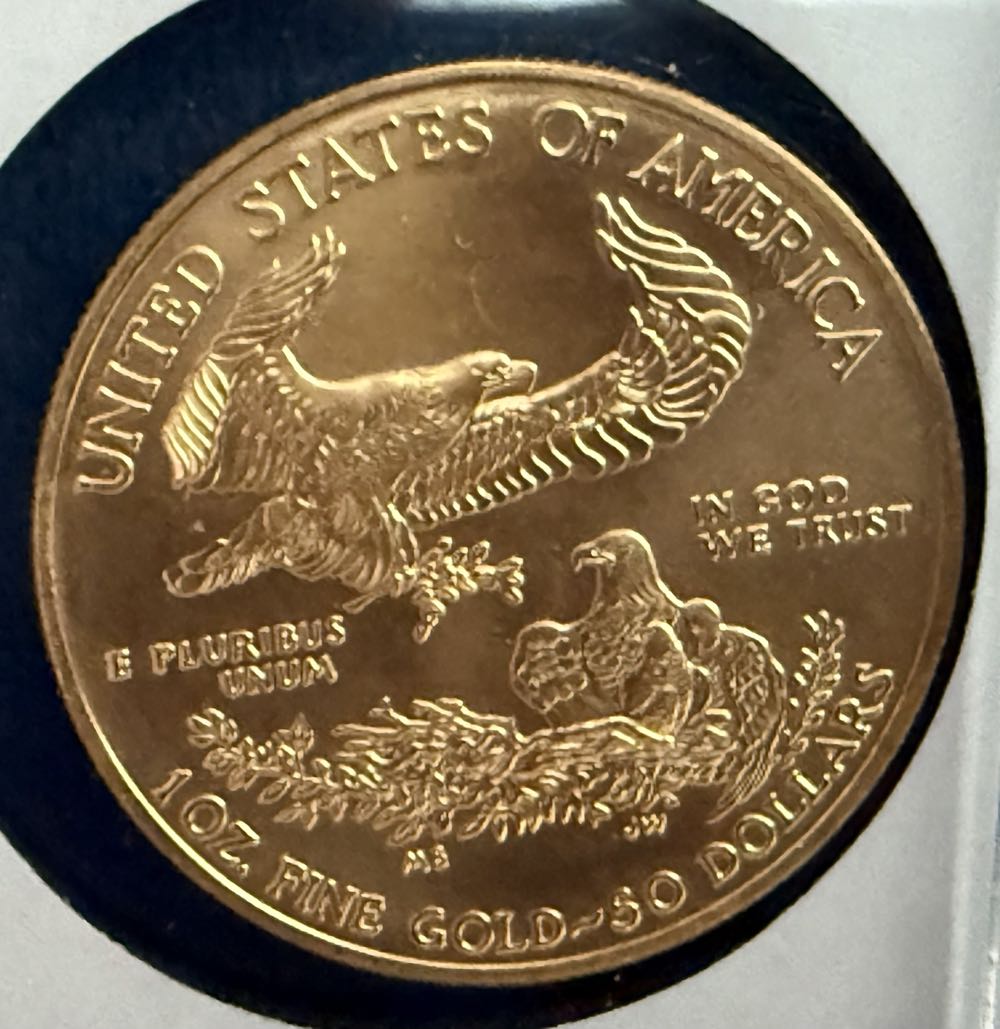 Gold American 1 oz Walking Liberty 2011  coin collectible - Main Image 2