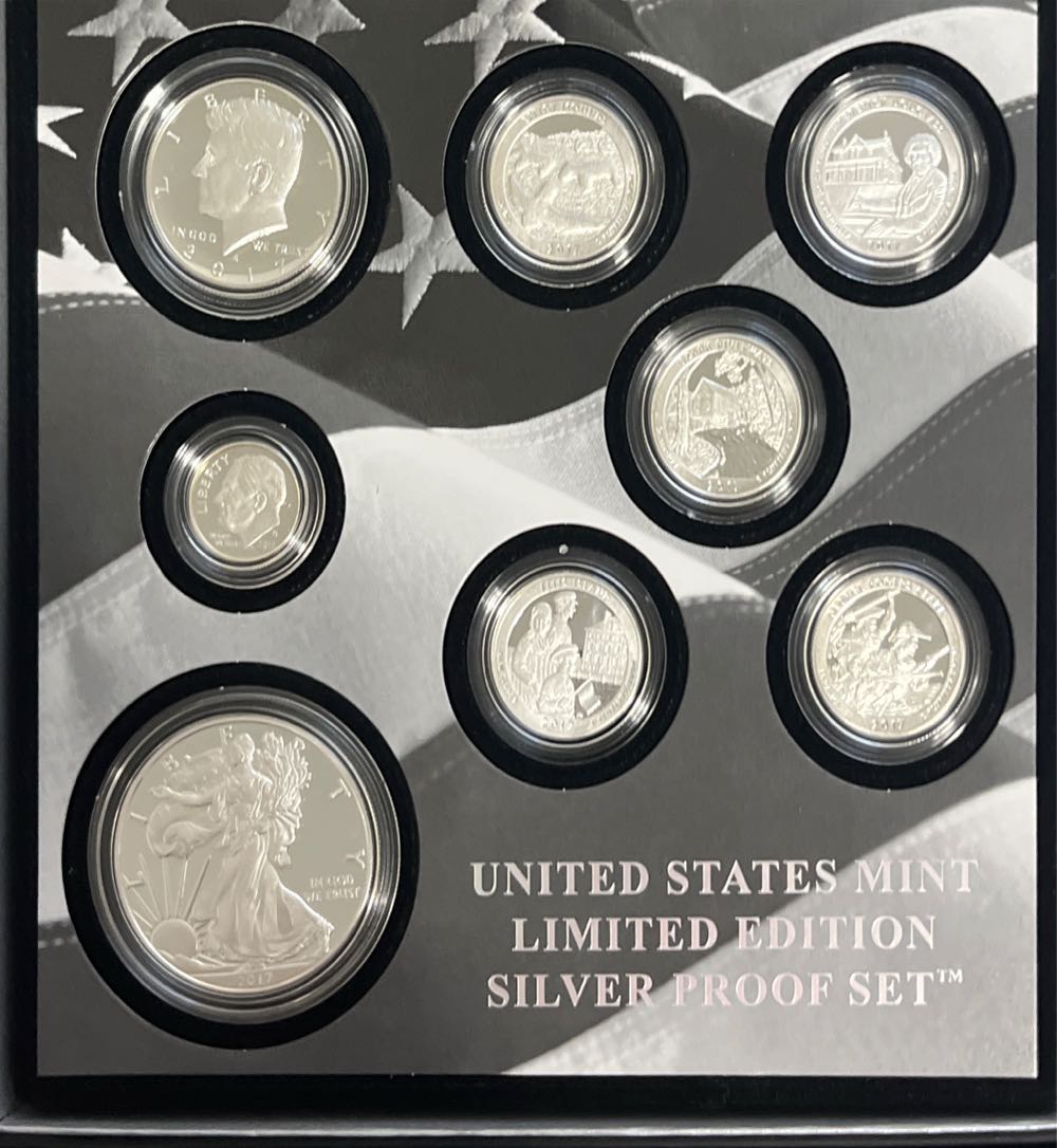 2017 Limited Edition Silver Proof Set  coin collectible [Barcode 704785960695] - Main Image 2