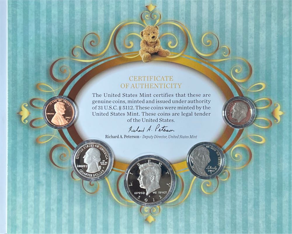 2012 Born In The United States Proof Mint Set  coin collectible [Barcode 704785361737] - Main Image 2