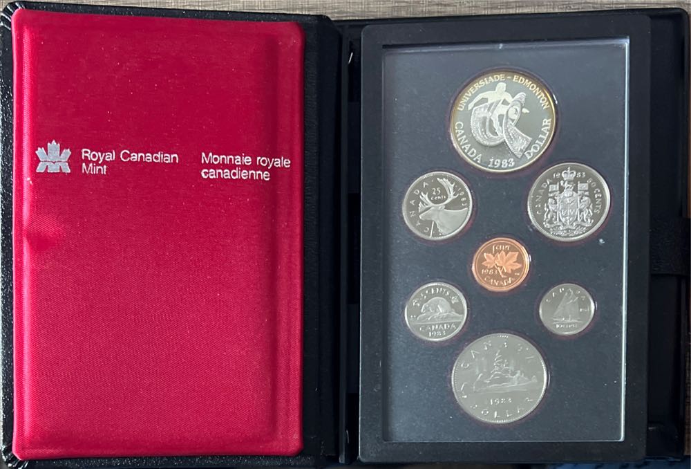 1983 Royal Canadian Mint Coin Set  coin collectible - Main Image 2