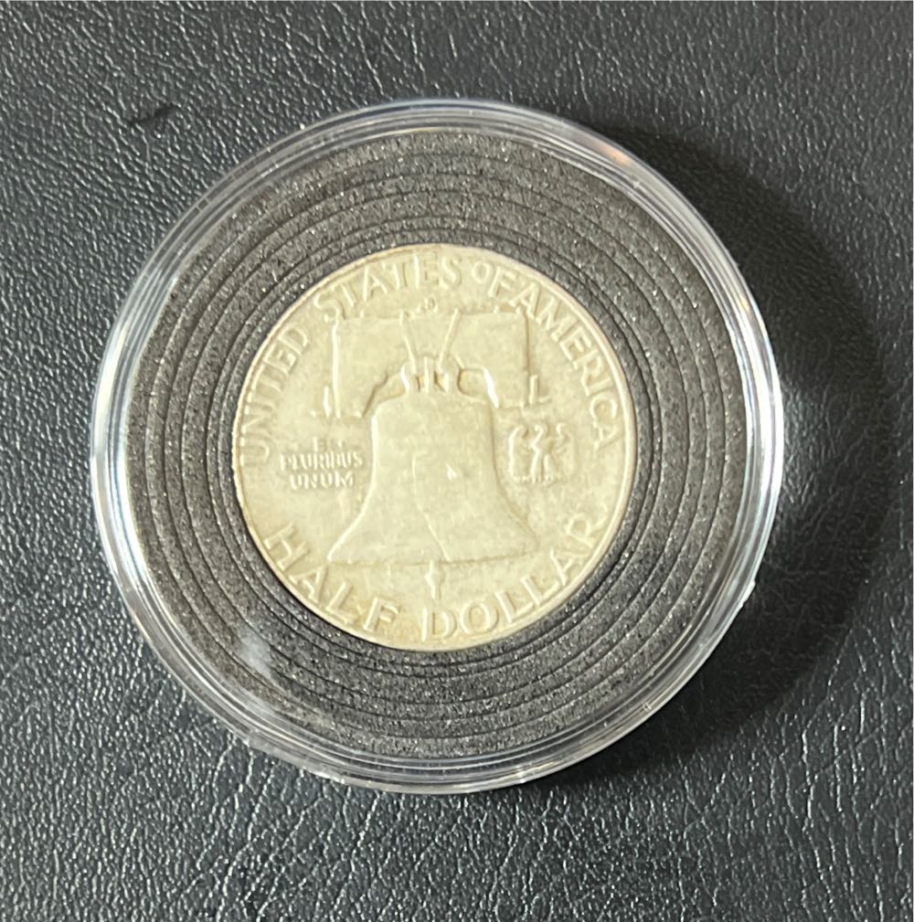 1953 Franklin Half Dollar  coin collectible - Main Image 2