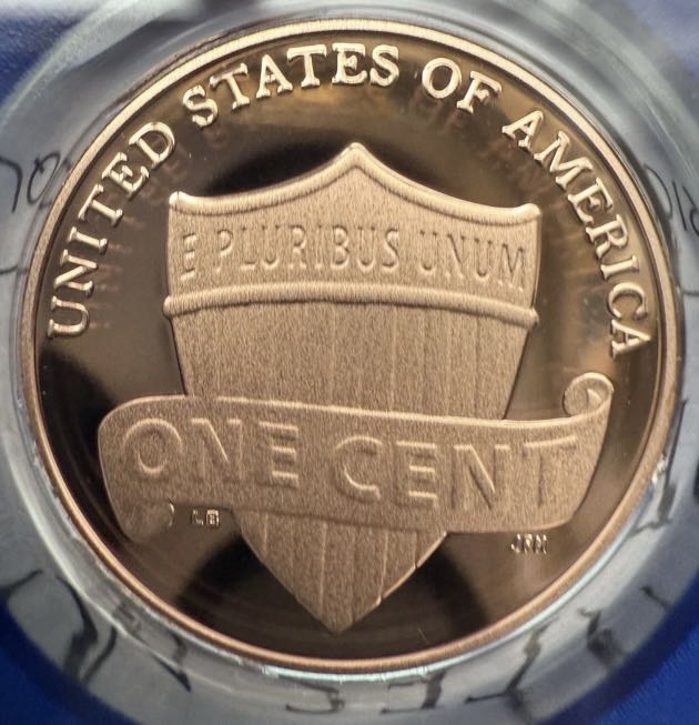 Lincoln Shield Penny S Proof Last One  coin collectible - Main Image 2