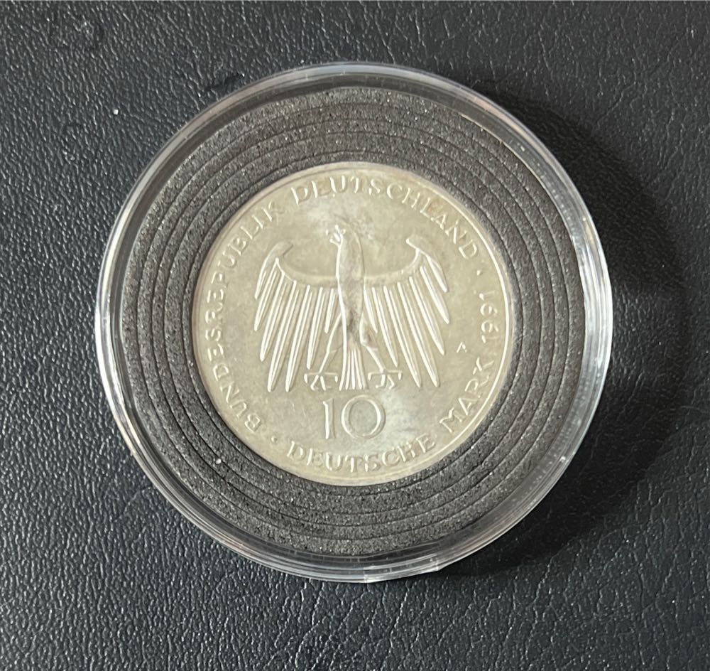 1991 A Germany 10 Mark 200th Anniversary  coin collectible - Main Image 2