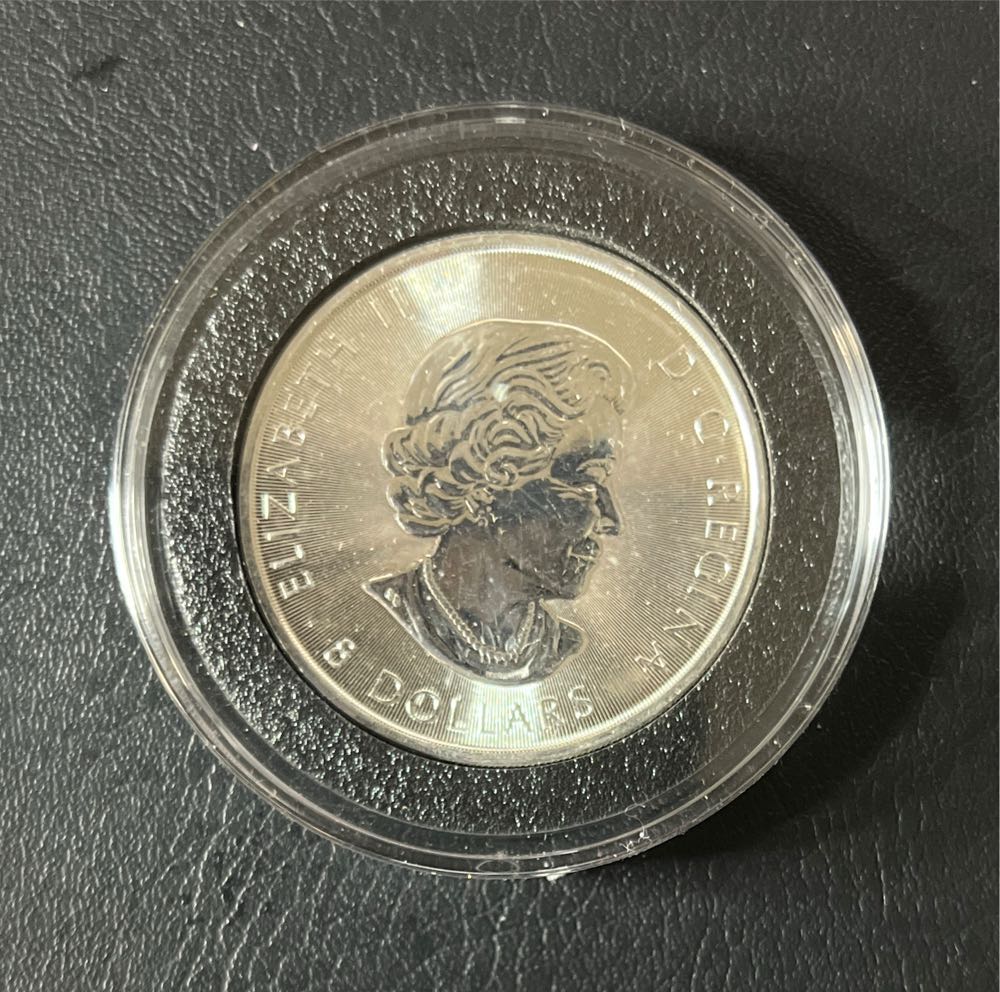 2022 Canada Bison Buffalo 1.25 1 1/4 oz .9999 Silver $8 Brilliant Uncirculated  coin collectible - Main Image 2