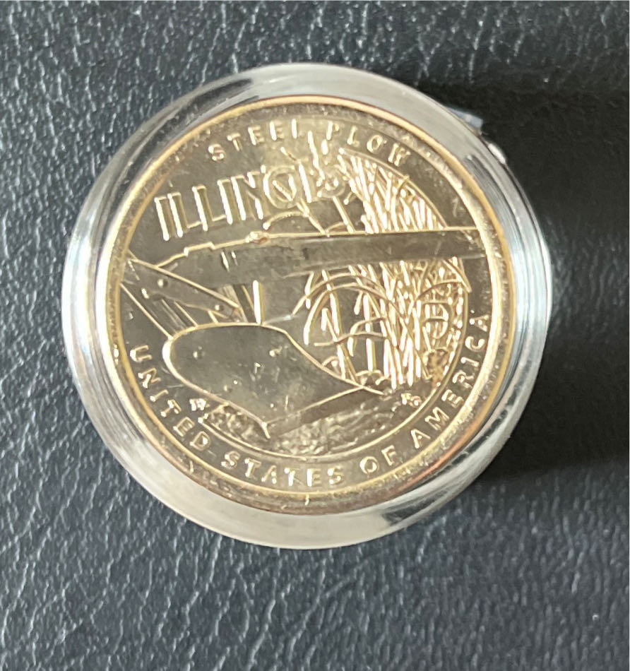 2024-P Illinois U.S. Innovation Dollar  coin collectible - Main Image 2