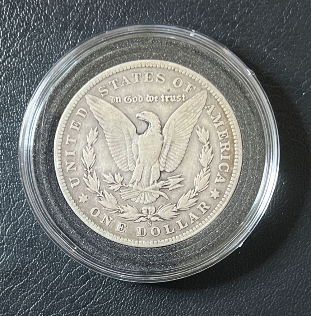 1900 S Morgan Silver Dollar  coin collectible - Main Image 2