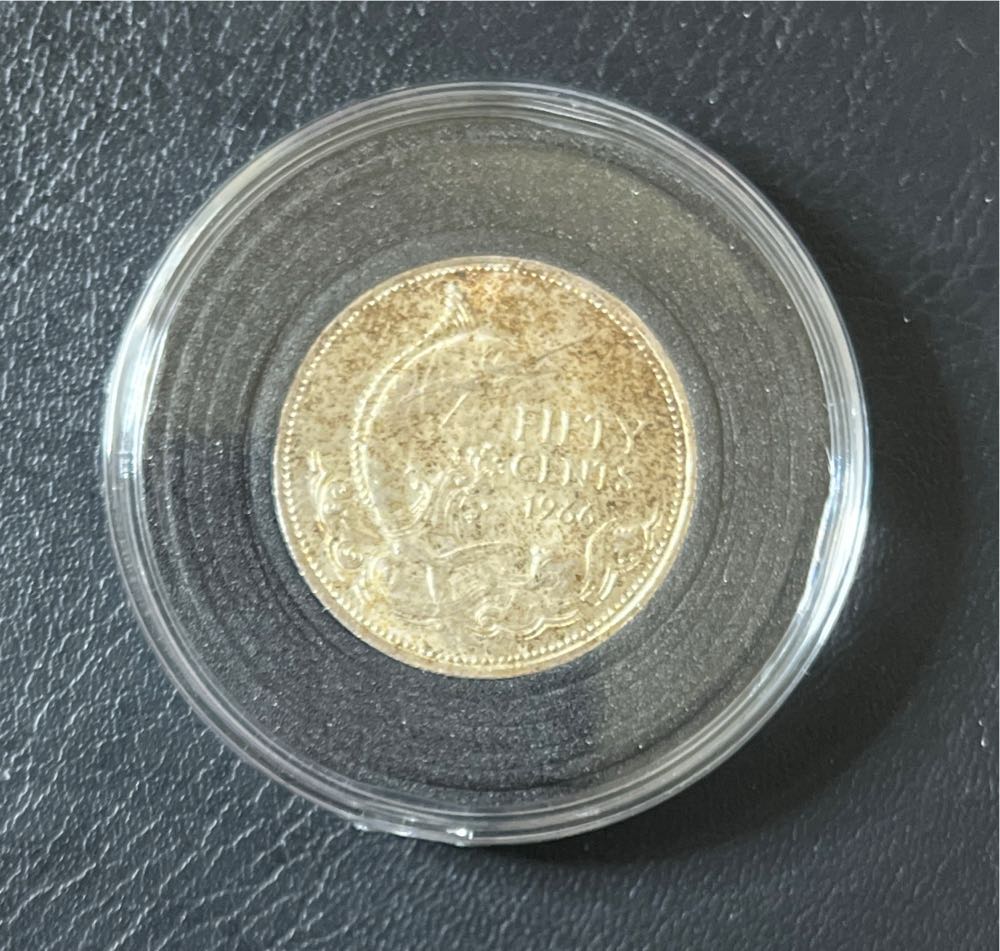 1966 Bahamas 50 Cent  coin collectible - Main Image 2