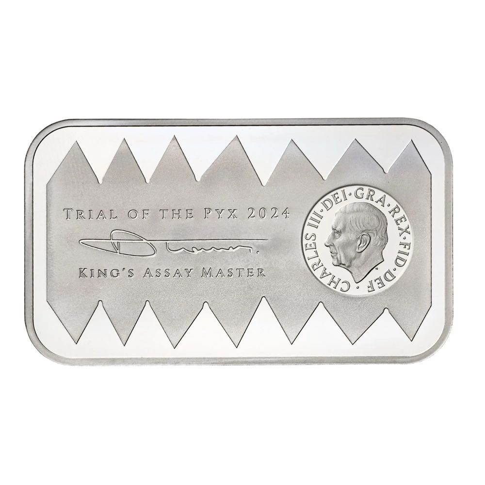 Trial of the Pyx 2024 Silver Bar  coin collectible - Main Image 3