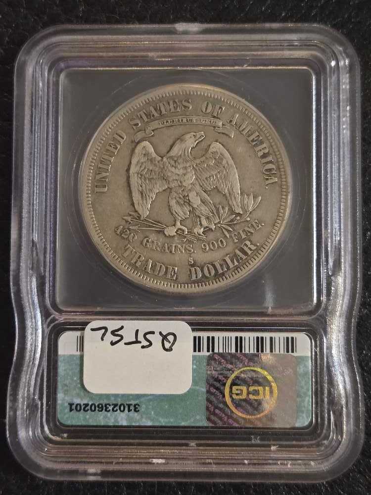 Trade Dollar  coin collectible - Main Image 2