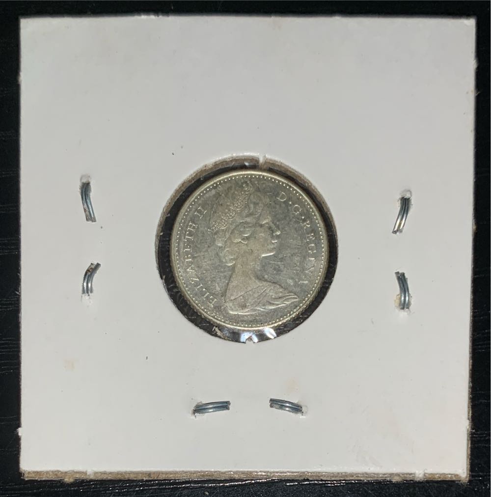 10 Cents - Elizabeth II (2nd portrait, Confederation- 80%)  coin collectible - Main Image 2