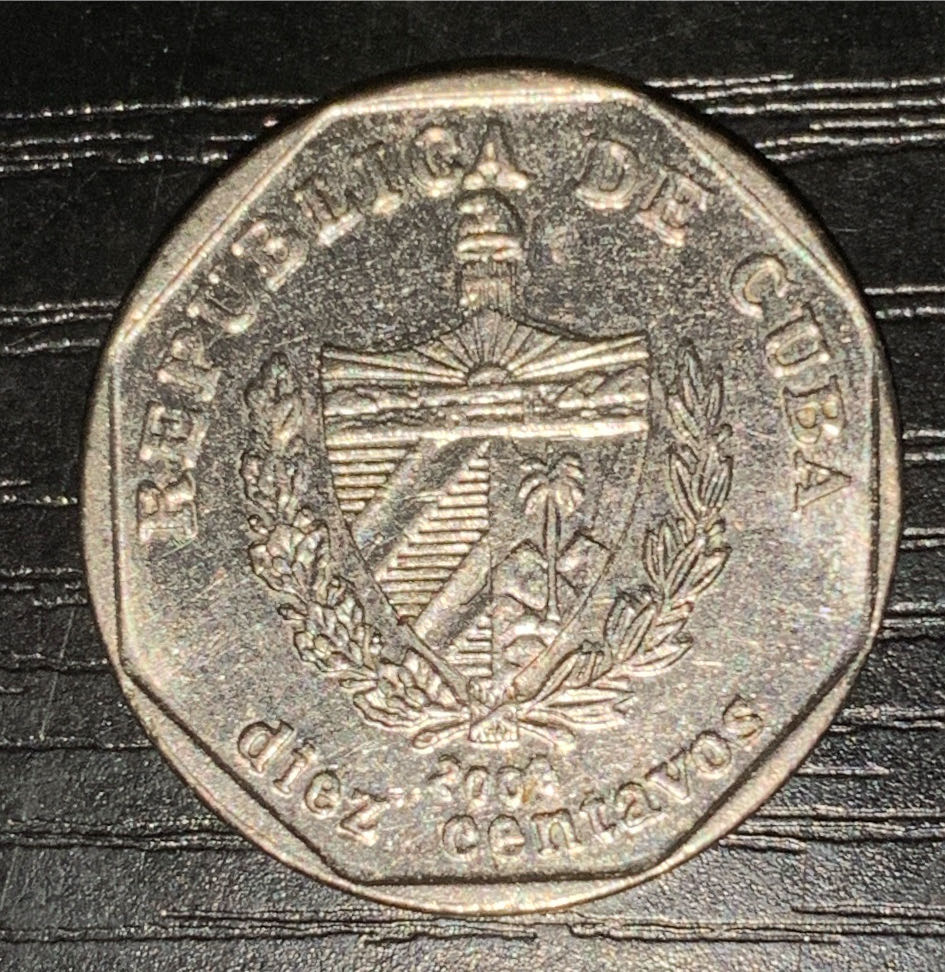 10 Centavos Cuba  coin collectible - Main Image 2