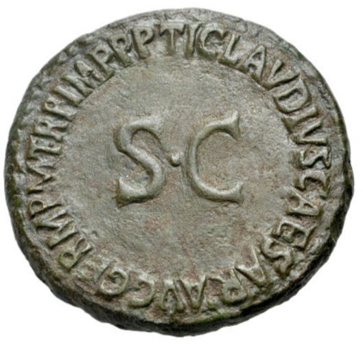 Agrippina Senior (died AD 33). Æ Sestertius (36mm, 30.80g). Rome, AD 42-3. Draped  coin collectible - Main Image 2