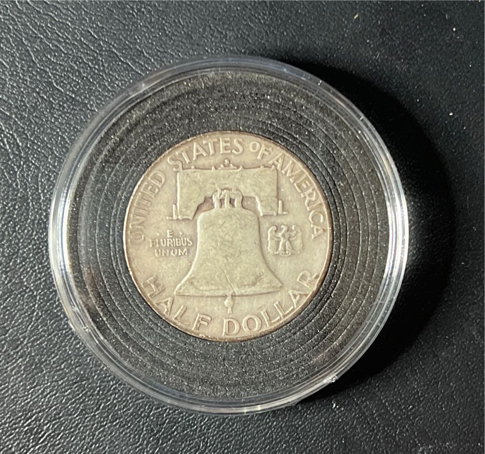 1951 S Franklin Half Dollar  coin collectible - Main Image 2