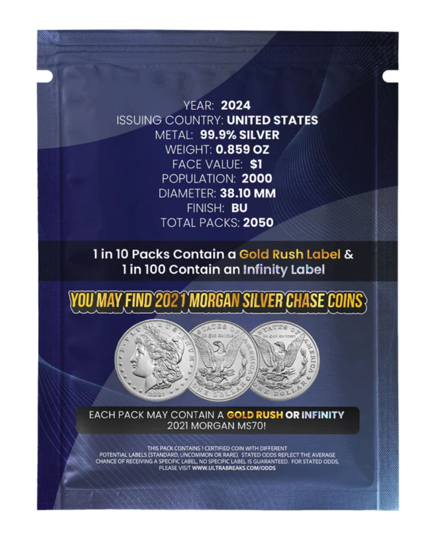 UltraBreaks Silver Dollar Legends  coin collectible - Main Image 2