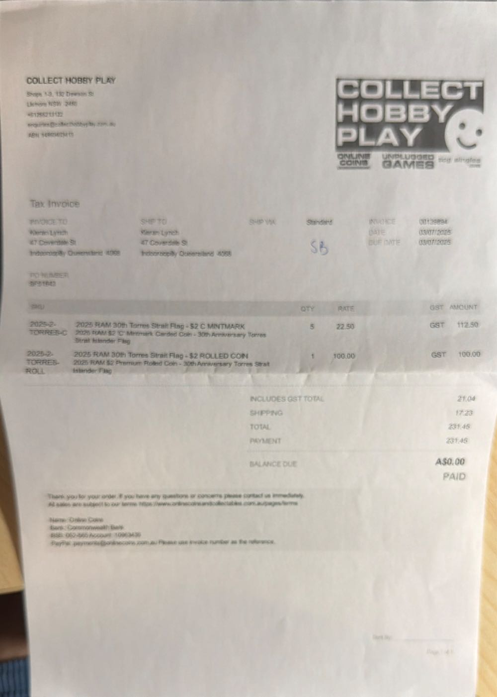 $2 Torres Strait Islander Flag 30th Mintmark Anniversary  coin collectible [Barcode 9314688118690] - Main Image 3