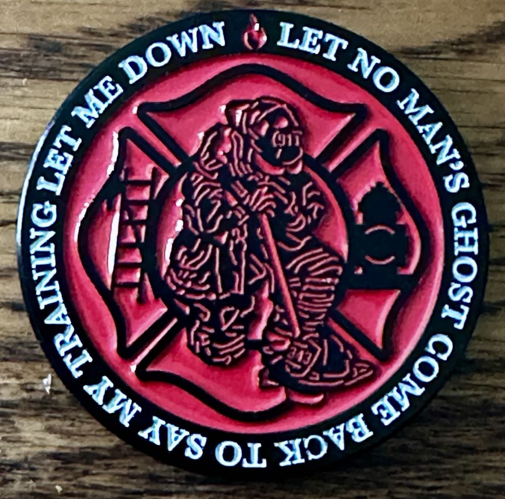 FDNY Probie Class 2-22  coin collectible - Main Image 2