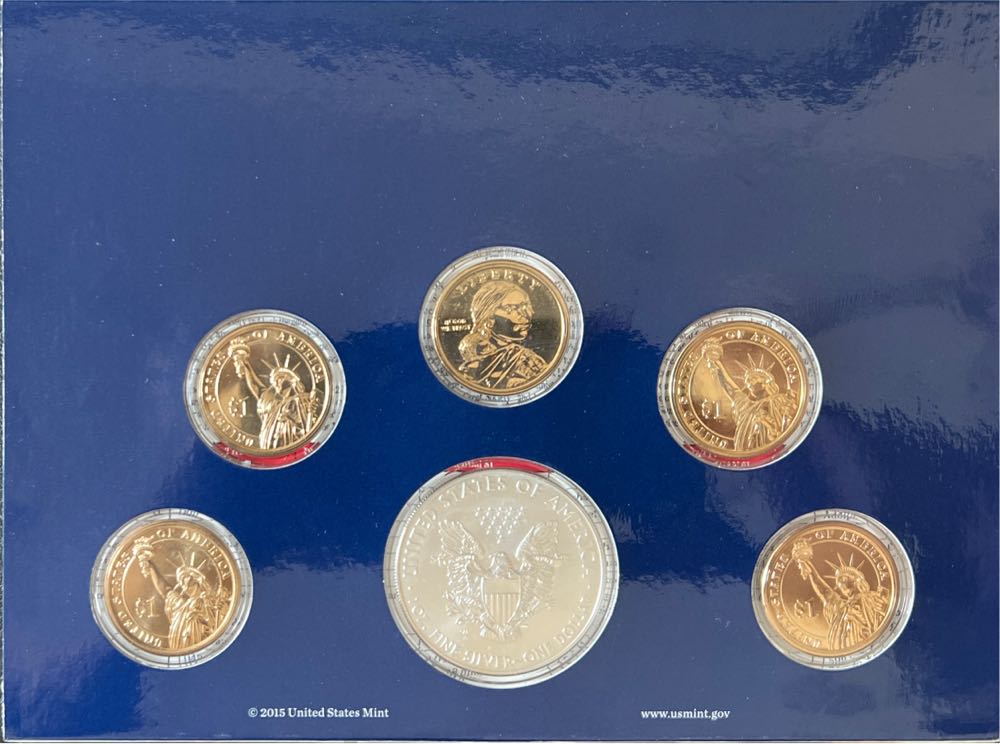 2007 United States Annual Uncirculated Dollar Coin Set  coin collectible - Main Image 3