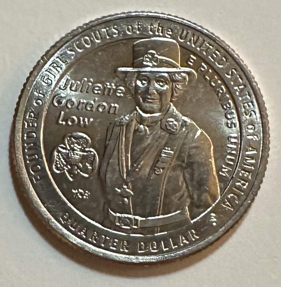Quarter American Women- Juliette Gordon Low  coin collectible - Main Image 2