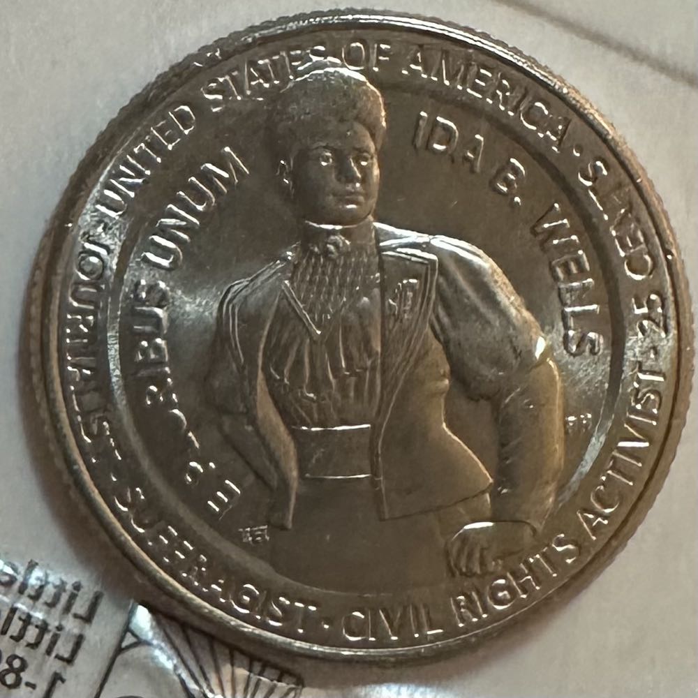 Quarter American Women- Ida B Wells  coin collectible - Main Image 2
