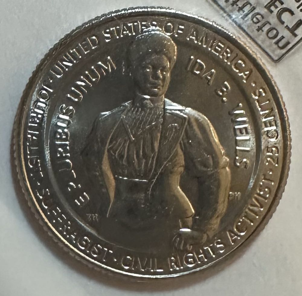 Quarter American Women- Ida B Wells  coin collectible - Main Image 2