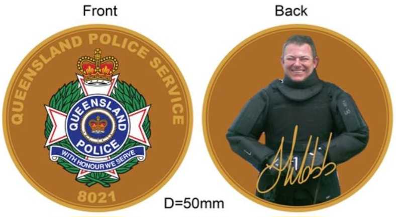 205 2025 Brenton WEBB memorial  coin collectible - Main Image 3