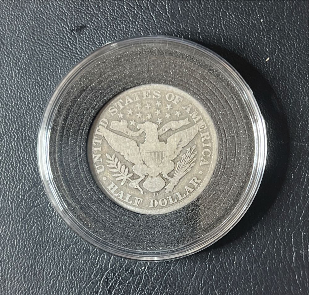 1907 D Barber Half Dollar  coin collectible - Main Image 2