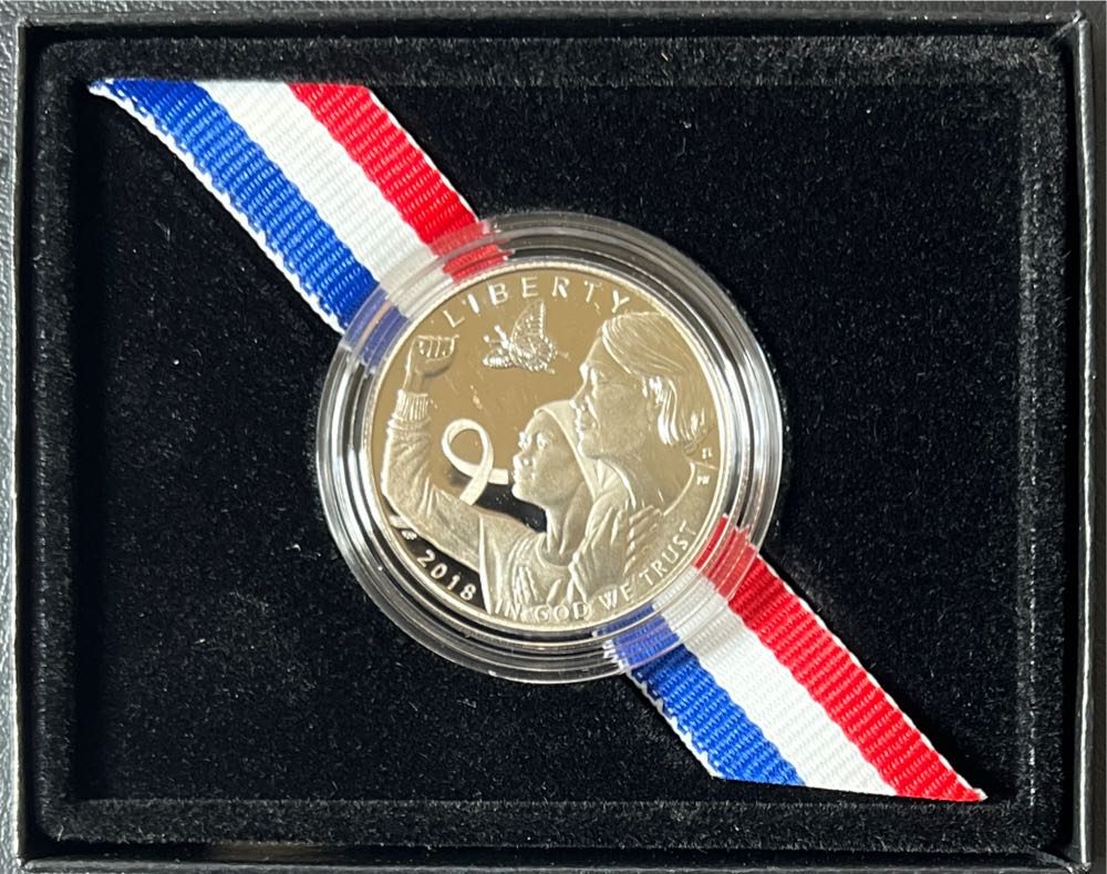 2018 Breast Cancer Awareness Commemorative $.50 Coin  coin collectible - Main Image 2