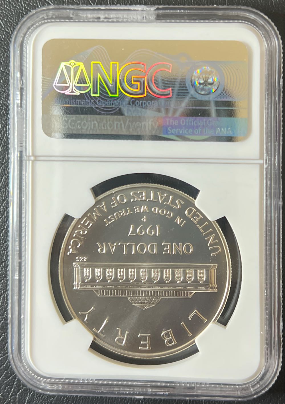 1997 P Botanic Garden $1 Coin  coin collectible - Main Image 2