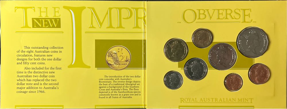 1988 Australia Mint Set  coin collectible - Main Image 2
