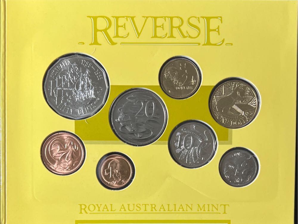 1988 Australia Mint Set  coin collectible - Main Image 3
