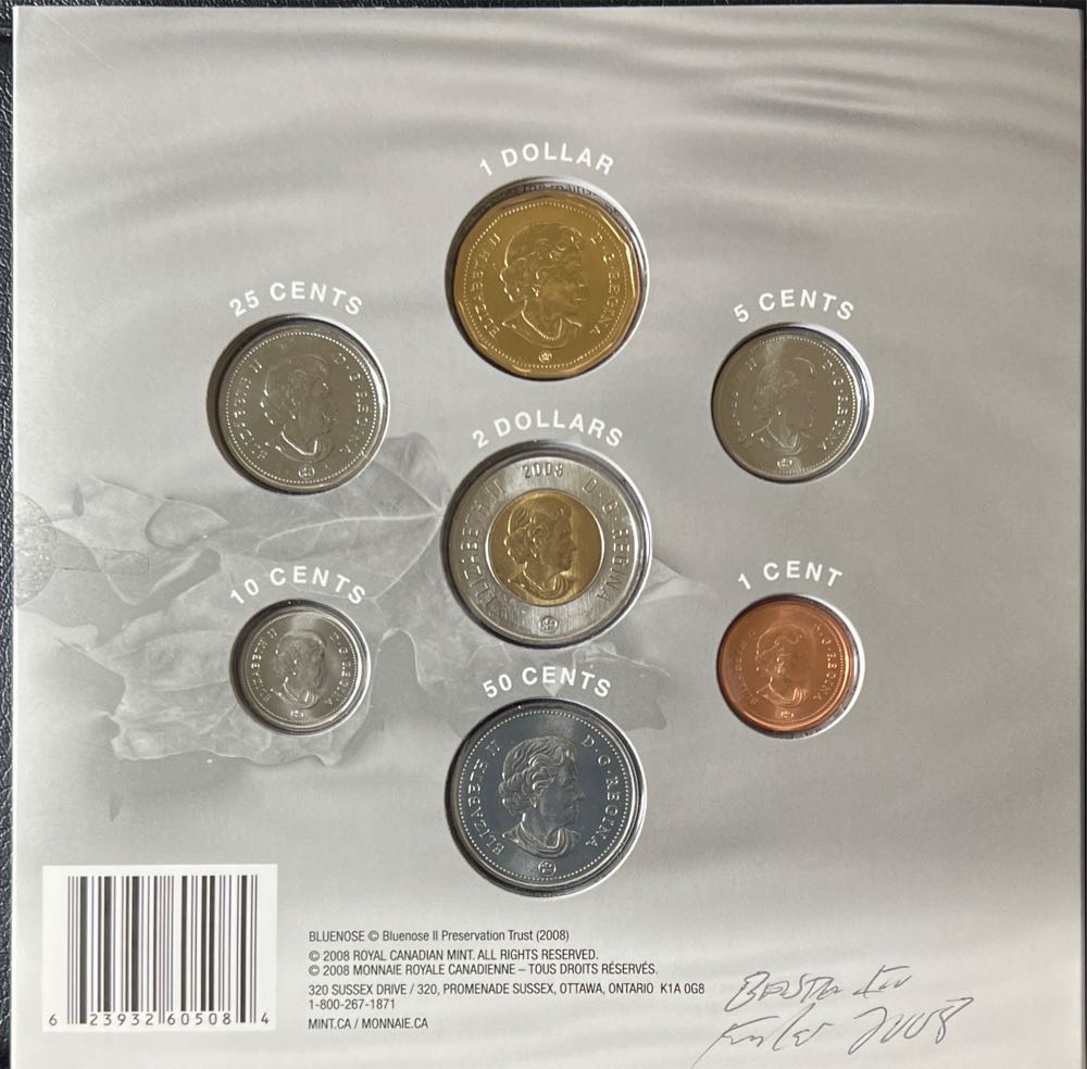 2008 RCM Canada Day Commemorative Gift Set With Colored Canada Flag Quarter  coin collectible - Main Image 3