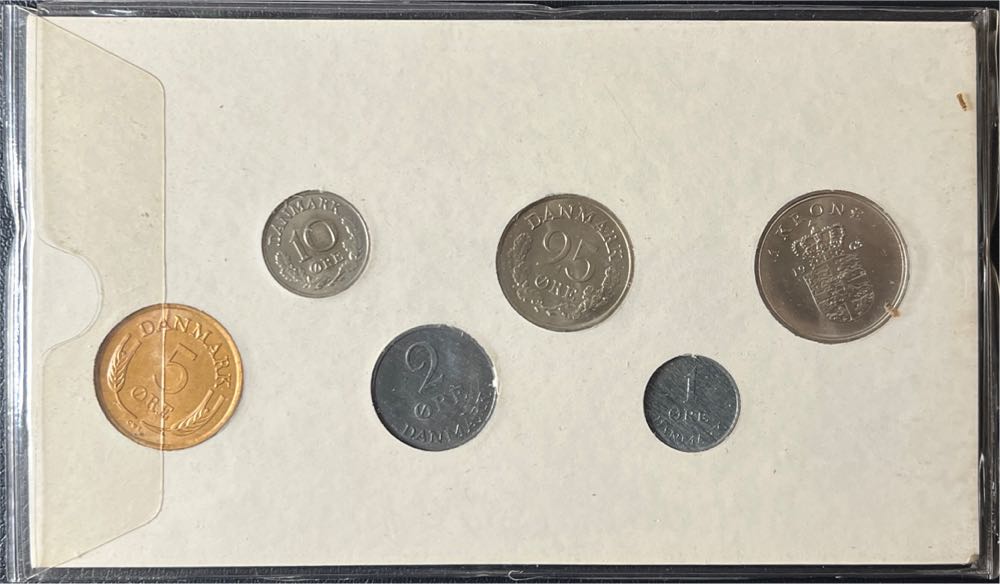 Denmark Modern Uncirculated Type Set  coin collectible - Main Image 2