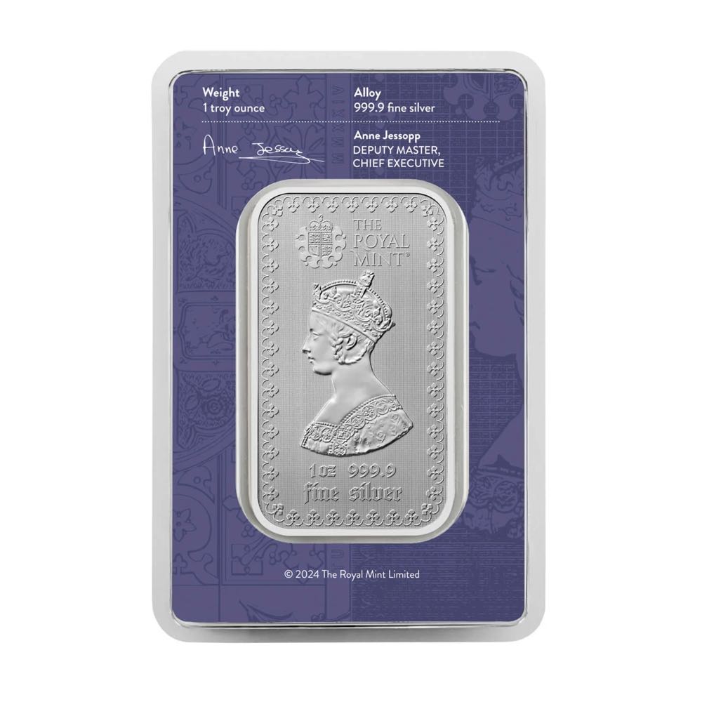 The Gothic Crown 1oz Silver Bullion Minted Bar  coin collectible - Main Image 2