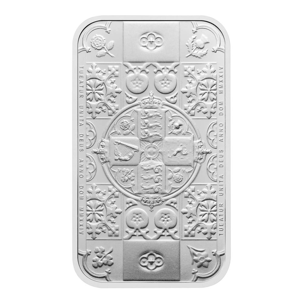 The Gothic Crown 1oz Silver Bullion Minted Bar  coin collectible - Main Image 3