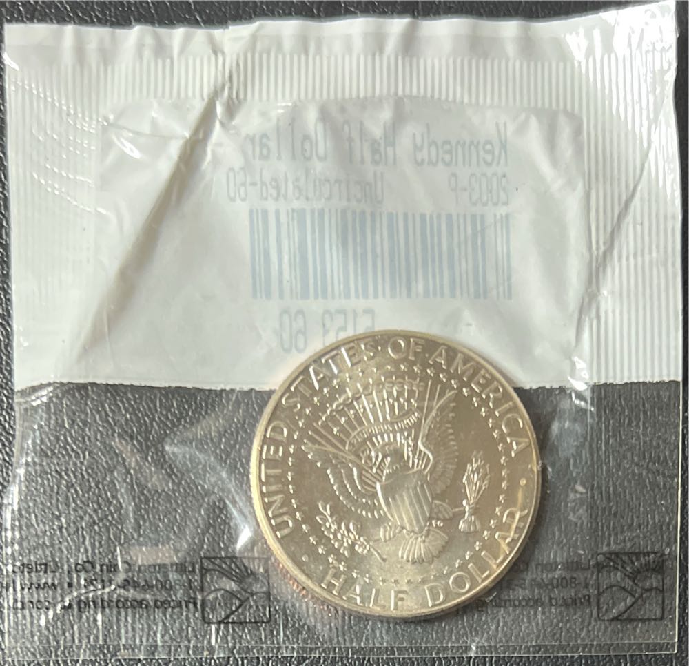 2003 P Kennedy Half Dollar  coin collectible - Main Image 2