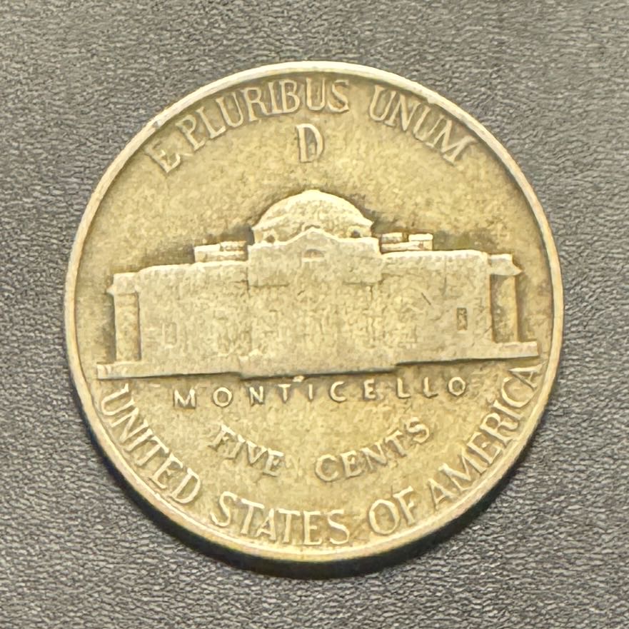 Jefferson Nickel - 1945 D  coin collectible - Main Image 2