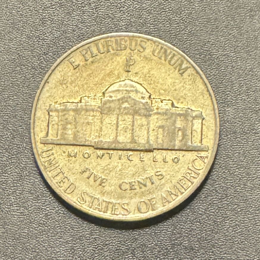 Jefferson Nickel - 1945 P  coin collectible - Main Image 2