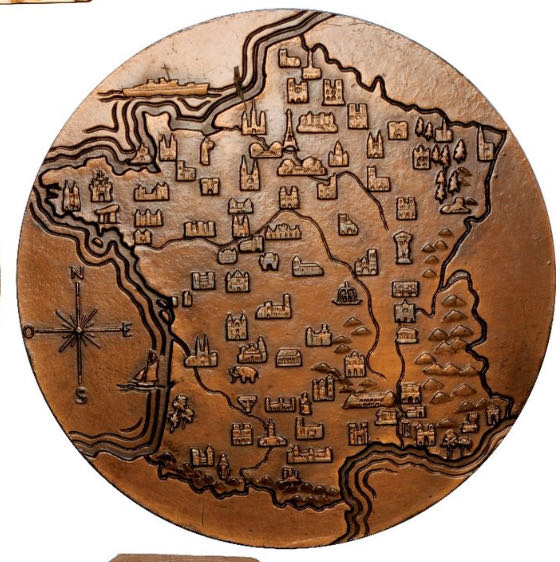 France Medal  coin collectible - Main Image 2