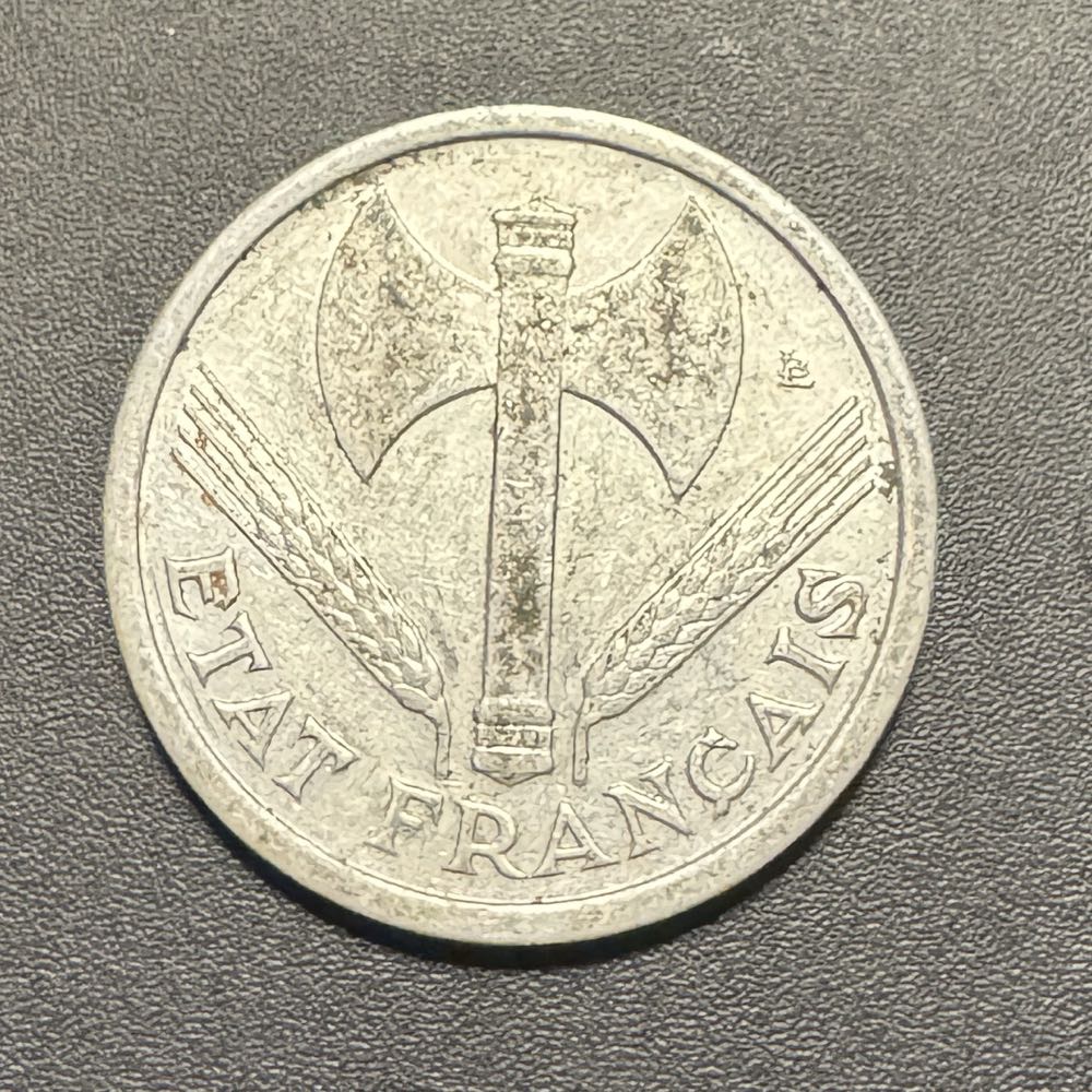 France 1c- 1942  coin collectible - Main Image 2