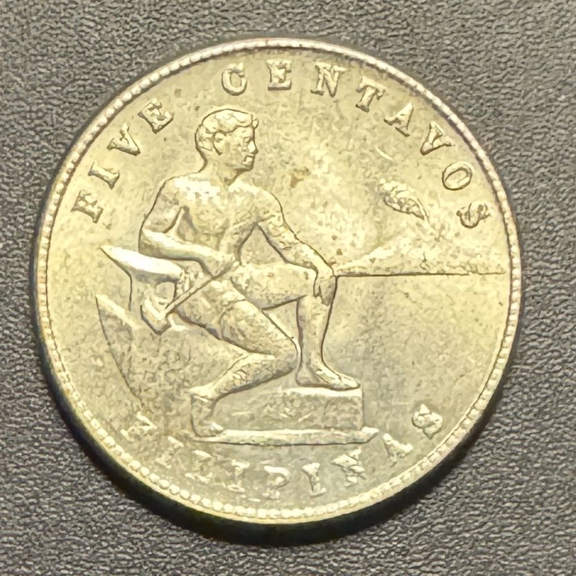 Philippines 5 Centavos - 1944 S  coin collectible - Main Image 2