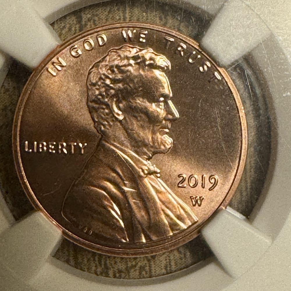 Lincoln Cent - 2019 W  coin collectible - Main Image 2