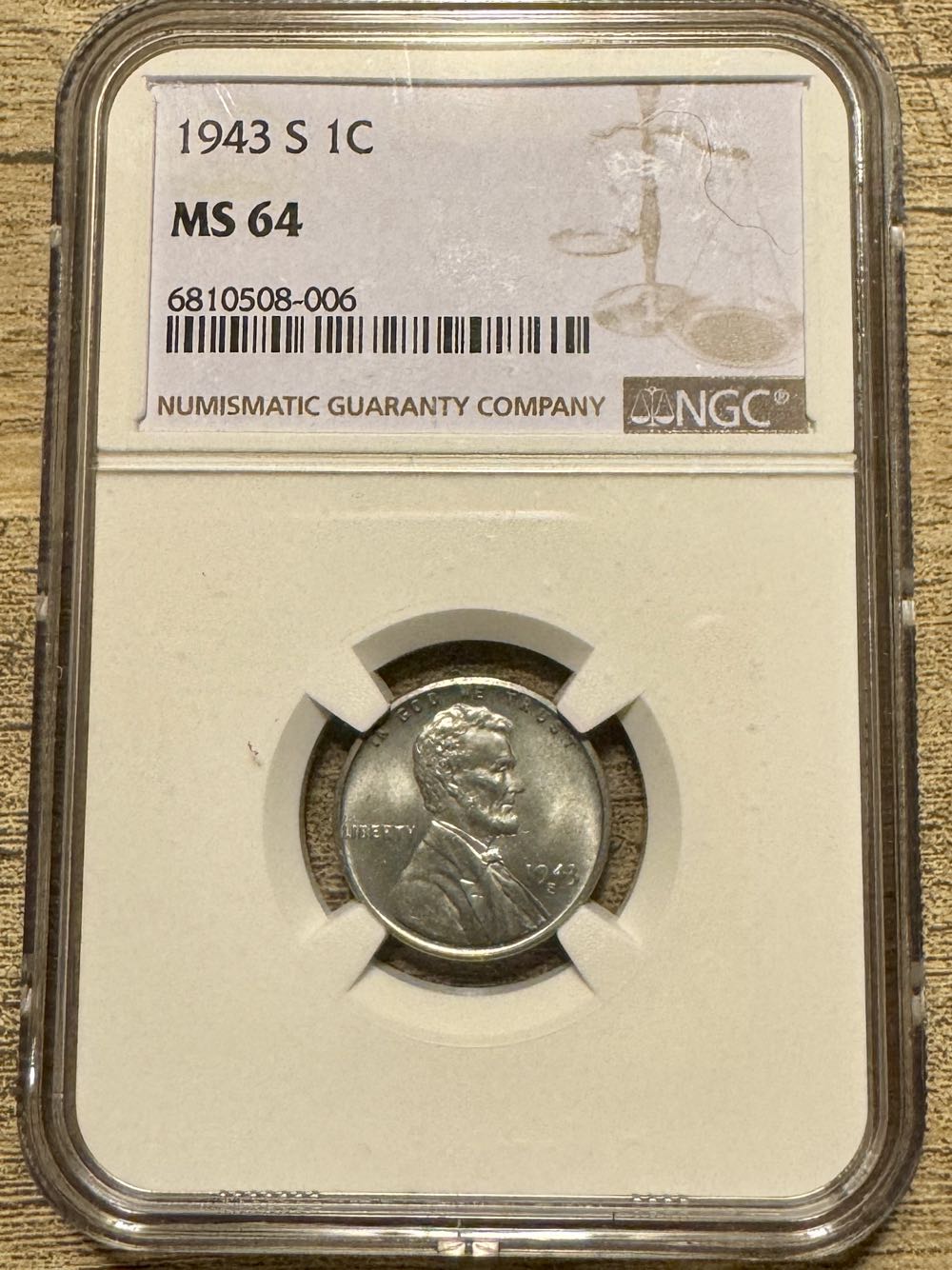 Switzerland 1c - 1945 B