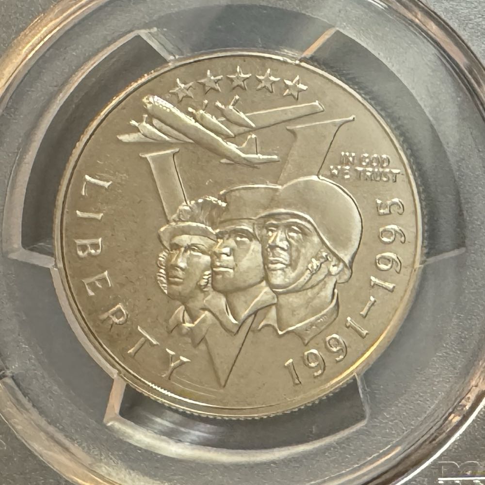 WWII 50 Cent - 1991-1995   coin collectible - Main Image 2